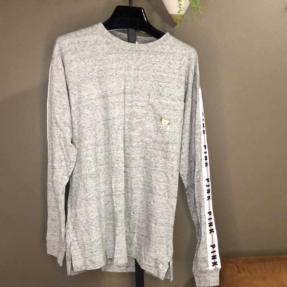 Pink long sleeve shirt
